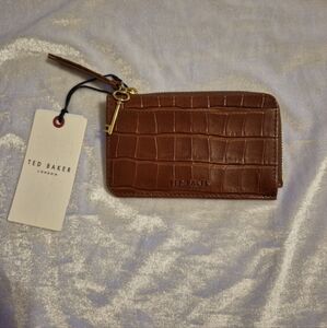 TED BAKER LUCKY BROWN BRUN WALLET